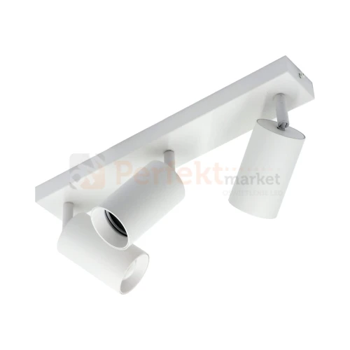 Lampa sufitowa spot potrójny na listwie 3xGU10 Qualis biały 1 perfektmarket.webp