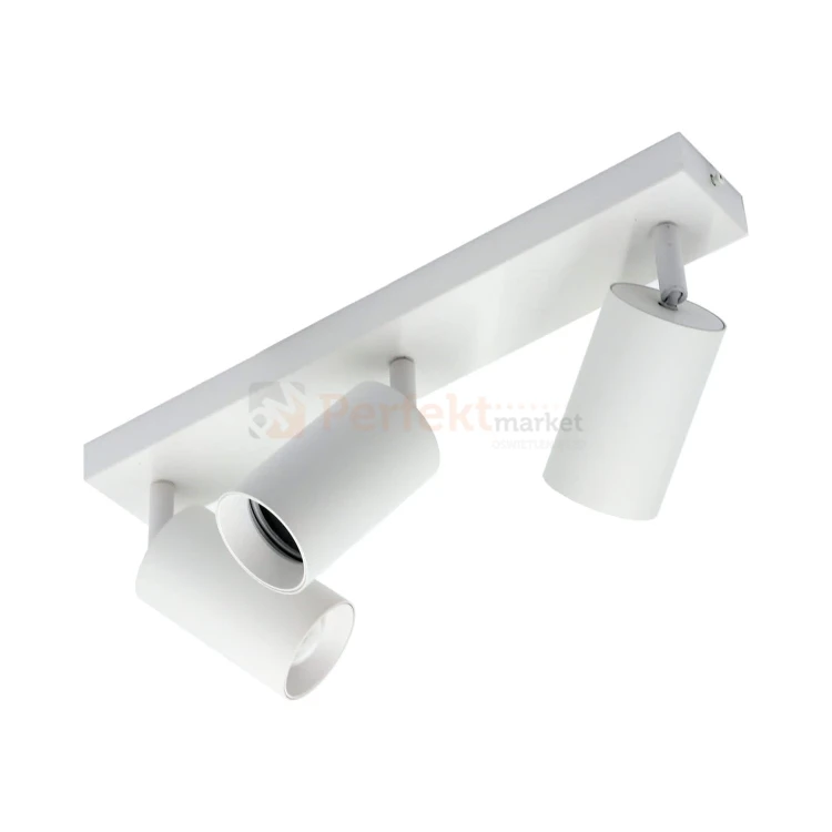 Lampa sufitowa spot potrójny na listwie 3xGU10 Qualis biały 1 perfektmarket.webp