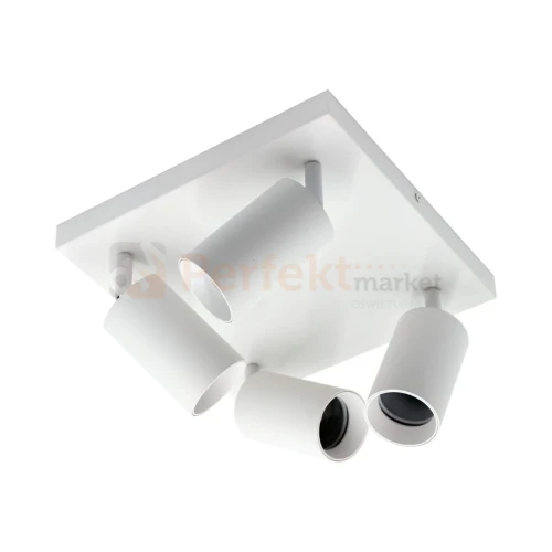 Lampa sufitowa plafon reflektorki 4xGU10 Qualis biały perfektmarket.webp