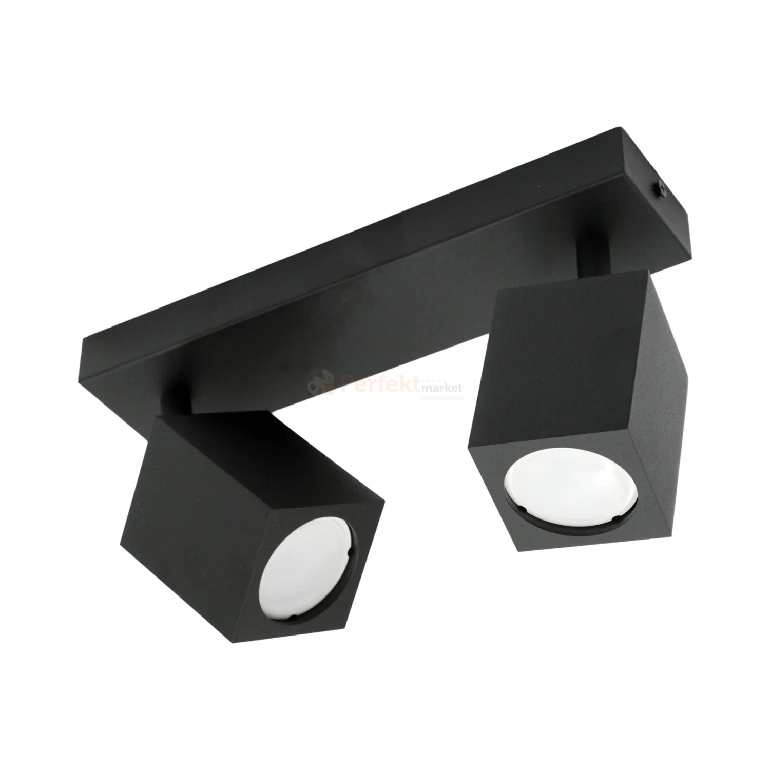 Lampa sufitowa plafon reflektorki na listwie Quantus II czarny 2 perfektmarket.webp