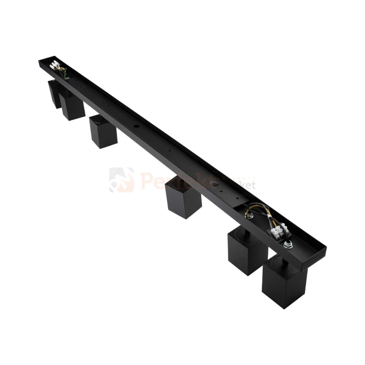 Lampa sufitowa plafon reflektorki na listwie Quantus VI czarny perfektmarket.webp