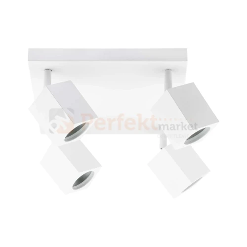 Lampa sufitowa plafon reflektorki 4xGU10 Quantus biały 1 perfekt market.webp
