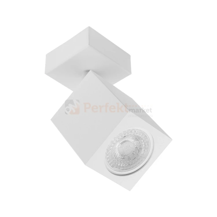 Lampa ścienno sufitowa reflektorek Quantus I biały 1 perfektmarket.webp