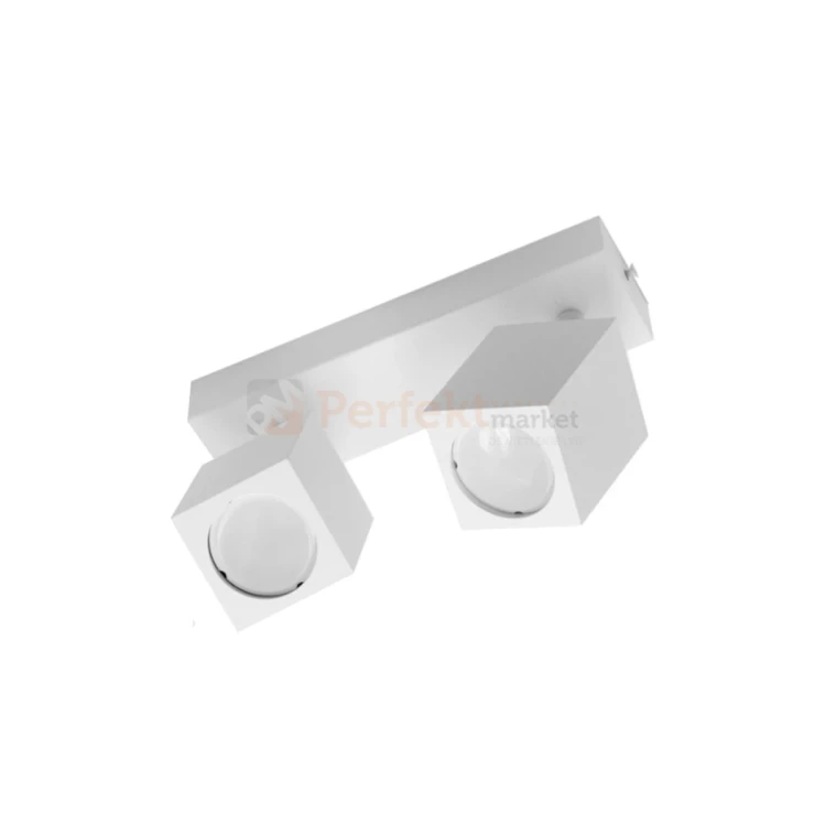 Lampa sufitowa plafon reflektorki na listwie Quantus II biały 1 perfektmarket.webp