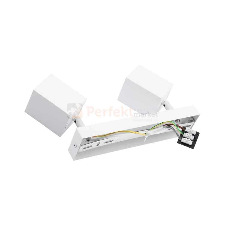 Lampa sufitowa plafon reflektorki na listwie Quantus II biały 3 perfektmarket.webp