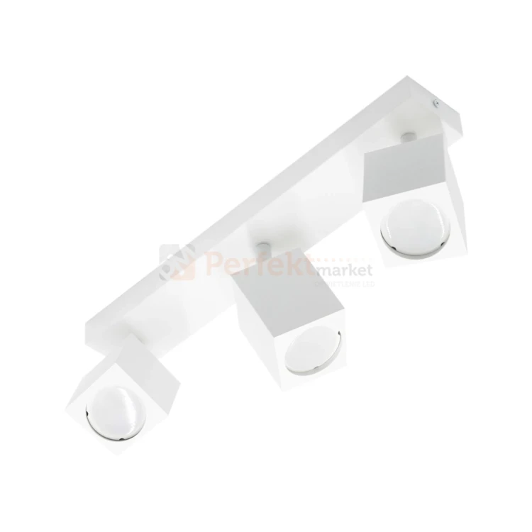 Lampa sufitowa plafon reflektorki na listwie Quantus III biały perfektmarket.webp