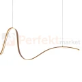 Lampa wisząca LED SIROCCO złota spiralna ściemnialna AZ5781 2 perfektmarket.webp