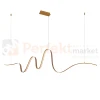 Lampa wisząca LED SIROCCO złota spiralna ściemnialna AZ5781 3 perfektmarket.webp