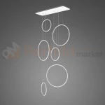 Lampa wisząca LED SHAPE no.8 ringi 90cm ściemnialna 3000K perfektmarket.webp