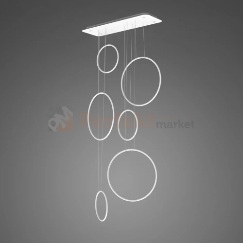 Lampa wisząca LED SHAPE no.8 ringi 90cm ściemnialna 3000K perfektmarket.webp