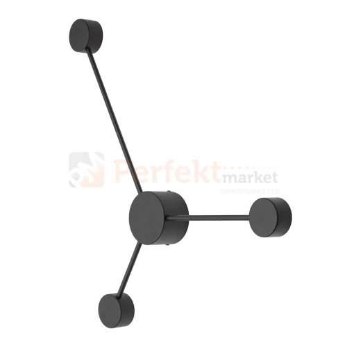 AVIA BLACK 3 PŁ kinkiet ścienny czarny 3 punktowy  6809 TK Lighting 1 perfektmarket.webp