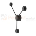 AVIA BLACK 3 PŁ kinkiet ścienny czarny 3 punktowy  6809 TK Lighting 2 perfektmarket.webp