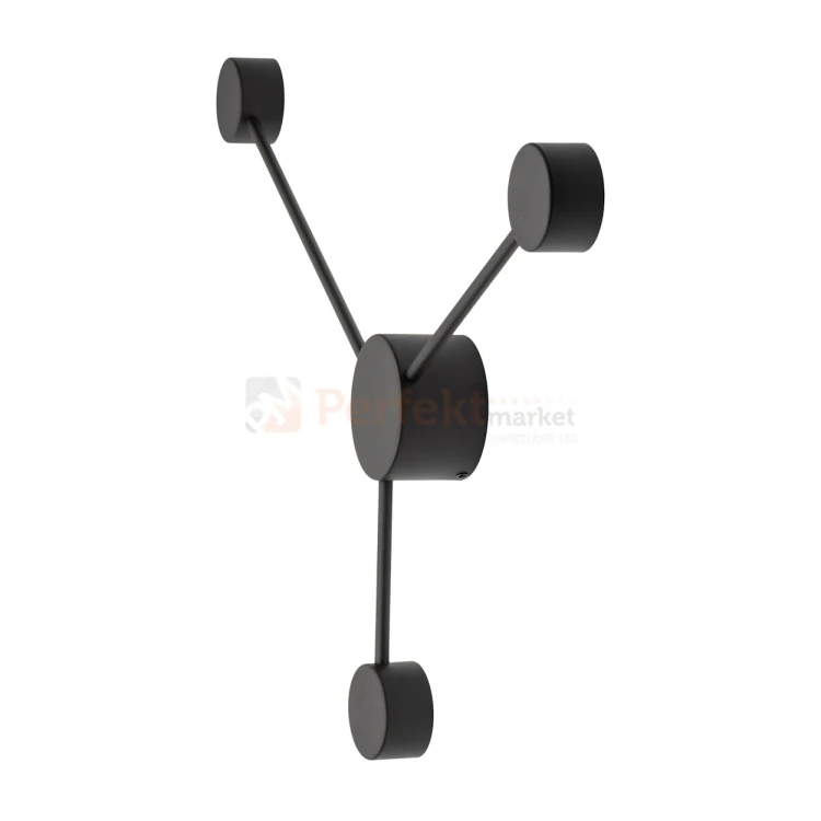 AVIA BLACK 3 PŁ kinkiet ścienny czarny 3 punktowy  6809 TK Lighting 2 perfektmarket.webp