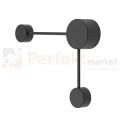 AVIA BLACK 2 PŁ kinkiet ścienny czarny 2 punktowy  6808 TK Lighting 1 perfektmarket.webp