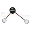 AVIA BLACK 3 PŁ kinkiet ścienny czarny 2 punktowy  6808 TK Lighting 2 perfektmarket.webp