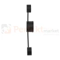 AVIA BLACK 3 PŁ kinkiet ścienny czarny 2 punktowy  6808 TK Lighting 3 perfektmarket.webp