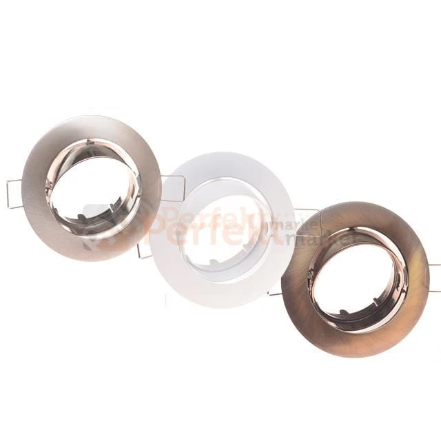 oprawa halogenowa led biala gu10 okrągła sufitowa