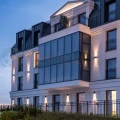 Oprawa ścienna kinkiet premium Lillehammer 1580AL IP65 LED aluminium Norlys aranżacja 3 PERFEKT MARKET.webp