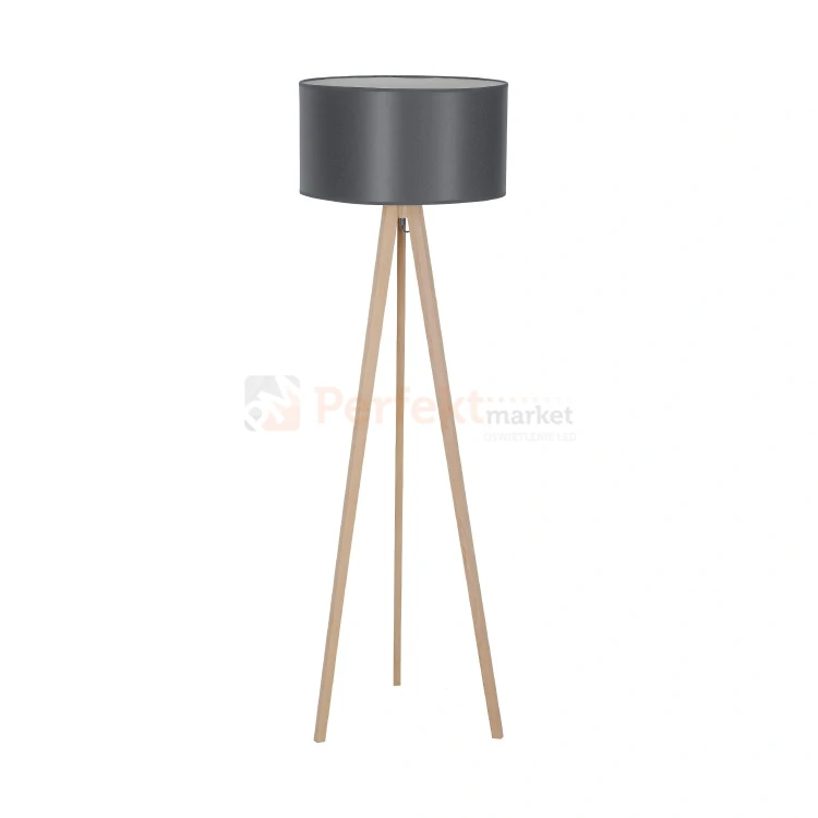 klosz do lampy podłogowej TRIPOD WOOD azzardo AZ3013 szary AZ3015 1 perfektmarket.webp