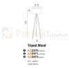 podstawa nogi do lampy podłogowej TRIPOD WOOD azzardo AZ3013 wymiary perfektmarket.webp
