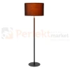 Lampa podłogowa MAYA Lucide czarna czarny klosz  perfektmarket.webp