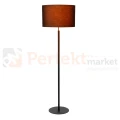 Lampa podłogowa MAYA Lucide czarna czarny klosz  perfektmarket.webp