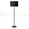 Lampa podłogowa MAYA Lucide czarna czarny klosz 1 perfektmarket.webp