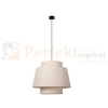 lampa wisząca TRIBUTE materiałowy abażur 60 cm Lucide 1 perfektmarket.webp