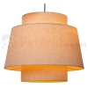 lampa wisząca TRIBUTE materiałowy abażur potrójna Lucide detal 2 perfektmarket.webp