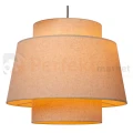 lampa wisząca TRIBUTE materiałowy abażur potrójna Lucide detal 2 perfektmarket.webp