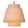 lampa wisząca TRIBUTE materiałowy abażur potrójna Lucide detal perfektmarket.webp