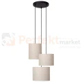 lampa wisząca tkaninowa potrójna bawełna MAYA lucide 45409-13-38 3 perfektmarket.webp