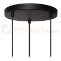 lampa wisząca tkaninowa potrójna bawełna MAYA lucide 45409-13-38 detal perfektmarket.webp