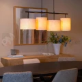Lampa wisząca MAYA poczwórna tkaninowa Lucide 45409 04 38 2 perfektmarket.webp