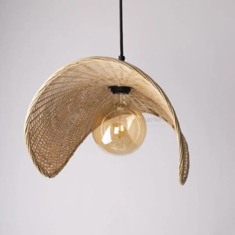 Lampa wisząca rattanowa KOSHI I P0498 MaxLight.webp