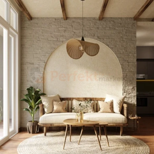 Lampa wisząca rattanowa KOSHI I P0498 MaxLight perfektmarket.webp