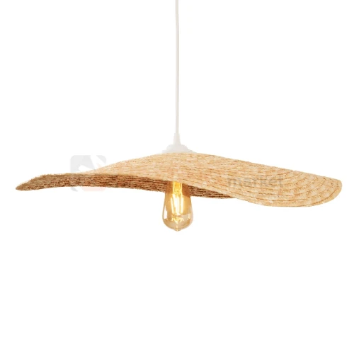 Lampa wisząca słomiana NAP P0581 MaxLight boho scandic-eco 1 perfektmarket.webp
