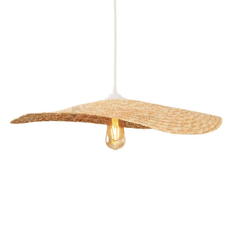Lampa wisząca słomiana NAP P0581 MaxLight boho scandic-eco perfektmarket.webp