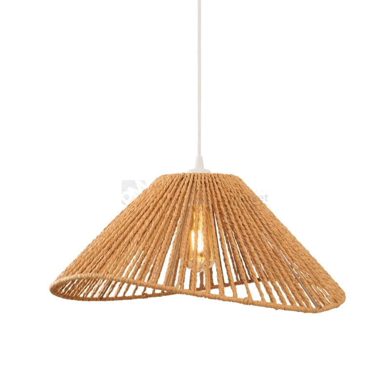 Lampa wisząca boho Amalfi I Natural P0577 Maxlight wymiary perfektmarket.webp