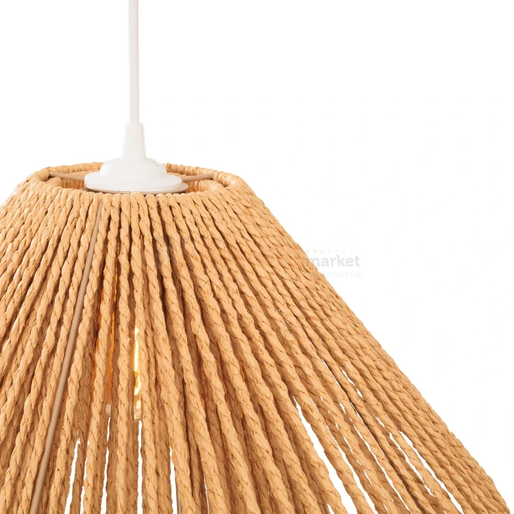 Lampa wisząca boho Amalfi II Natural P0578 Maxlight 3 perfektmarket.webp