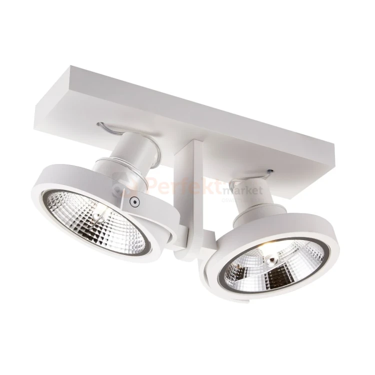 Oprawa spotlight regulowana 2xES111 Zuma Line ACGU10-183-N MASTER 111-2-SL biała perfektarket.webp
