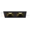 Oprawa podtynkowa HIT II sufitowa 2xGU10 czarna MAXLIGHT H0091 perfektmarket.webp