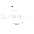 Oprawa halogenowa HIT I  MaxLight 1xGU10 wymiary perfektmarket.webp