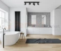 Oprawa sufitowa spotlight 4xGU10 czarny Italux Mola SPL-2846-4 BK aranżacja perfektmarket.webp