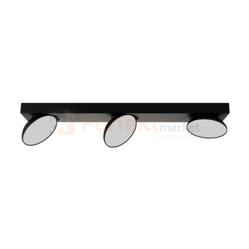 Lampa sufitowa reflektor czarny talerz  Castelio Italux SPL-31976-3B-BK perfektmarket.webp
