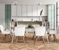 Oprawa ścienno-sufitowa reflektor tuba biało czarna Karlota 1xGU10  Italux SPL-31959-1B-WH aranżacja perfektmarket.webp