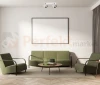 Oprawa ścienno-sufitowa reflektor tuba biało-czarna  Karlota 2xGU10  Italux SPL-31959-2B-WH aranżacja perfektmarket.webp