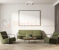 Oprawa ścienno-sufitowa reflektor tuba biało-czarna  Karlota 2xGU10  Italux SPL-31959-2B-WH aranżacja perfektmarket.webp
