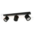 Oprawa sufitowa spot reflektor tuba czarna Karlota 3xGU10  Italux SPL-31959-B-BK perfektmarket.webp
