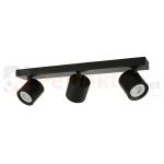 Oprawa sufitowa spot reflektor tuba czarna Karlota 3xGU10  Italux SPL-31959-B-BK perfektmarket.webp
